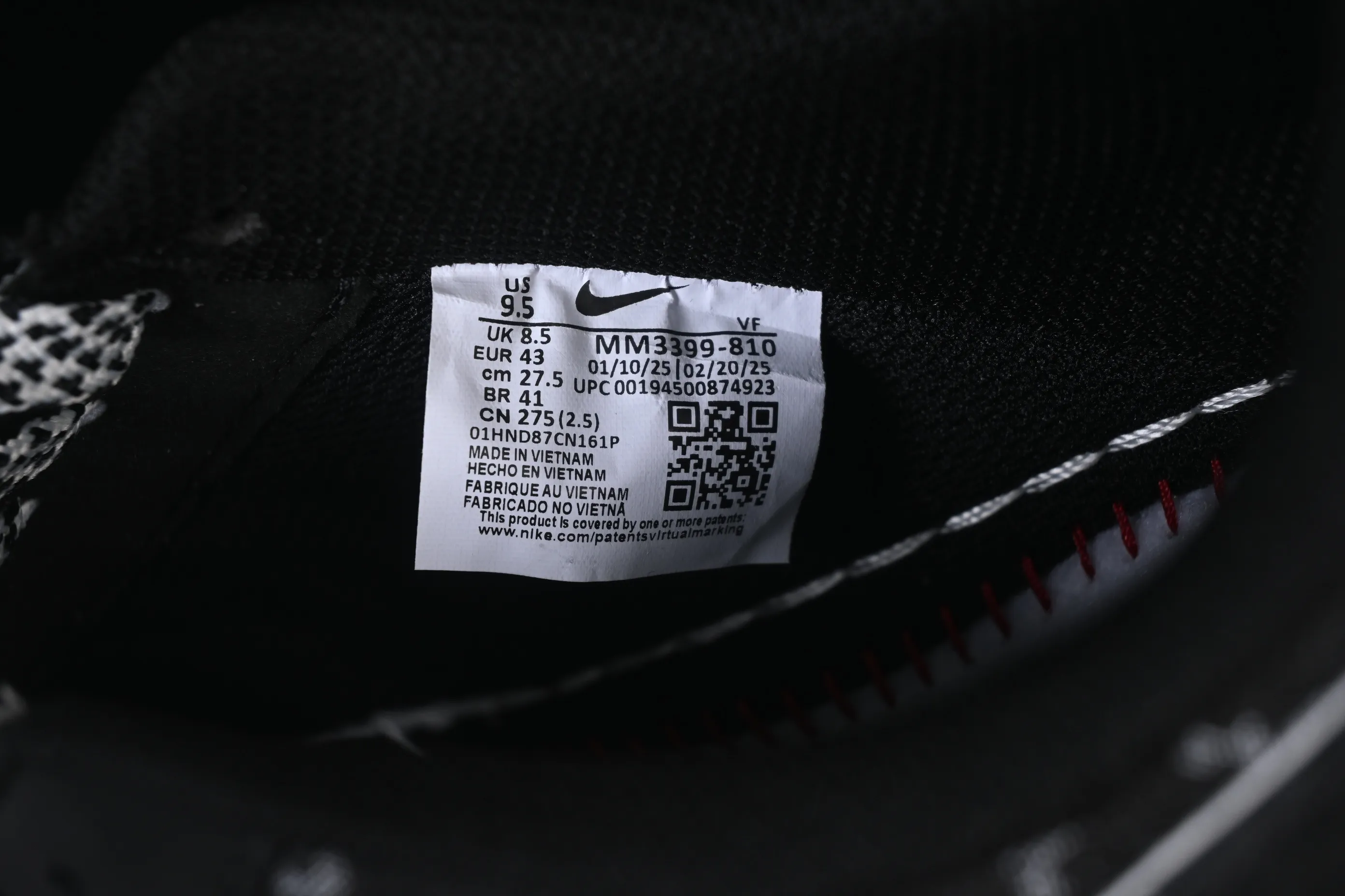 All categories Nk Air Force 1 Air Force series Nk Air Force 1 Low Air Force low-top Nike Air Force 1'07 Low Black and white classic color Air Force 1 low-top casual sneakers MM3399-810